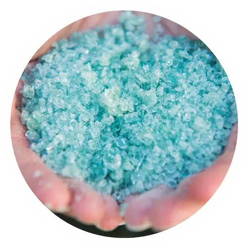 Recyclage de la laine minérale à Visé (Belgique)